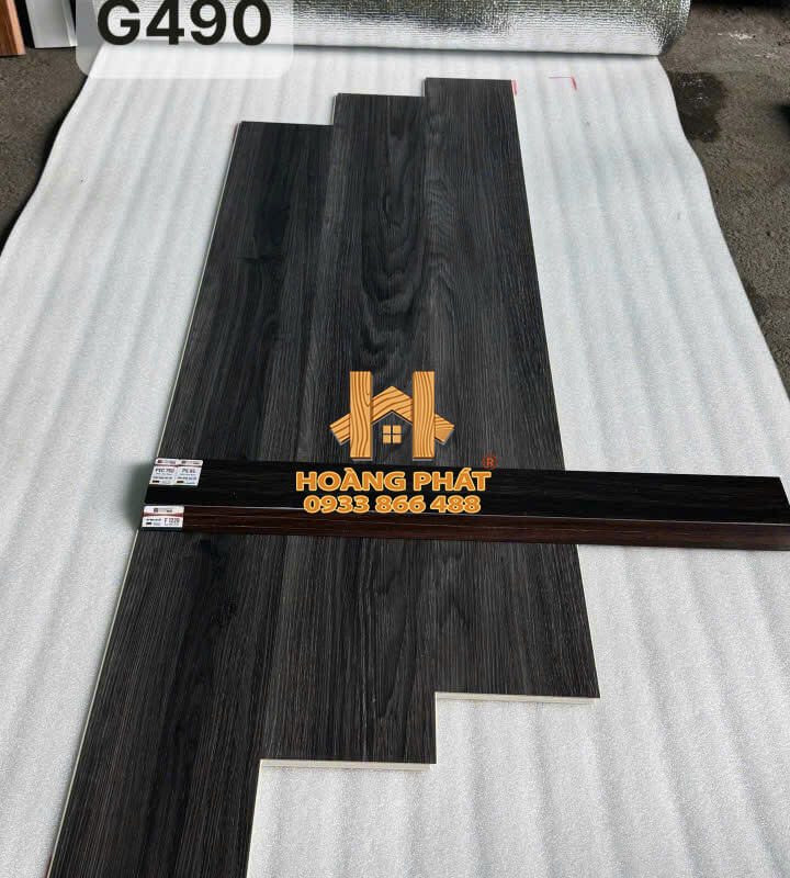 Sàn Nhựa Hèm Khóa Glomax 4mm G490