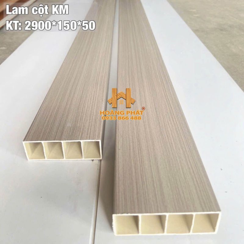 Lam Hộp Nhựa PVC 150 x 50 x 2900mm HYP053