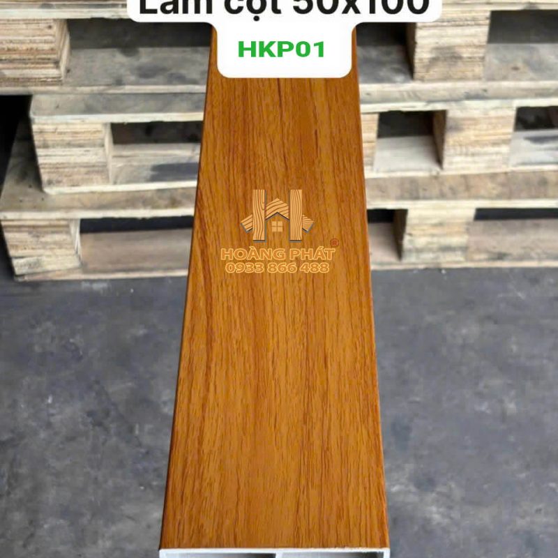 Lam Hộp Nhựa PVC 100 x 50 x 2900mm HKP01