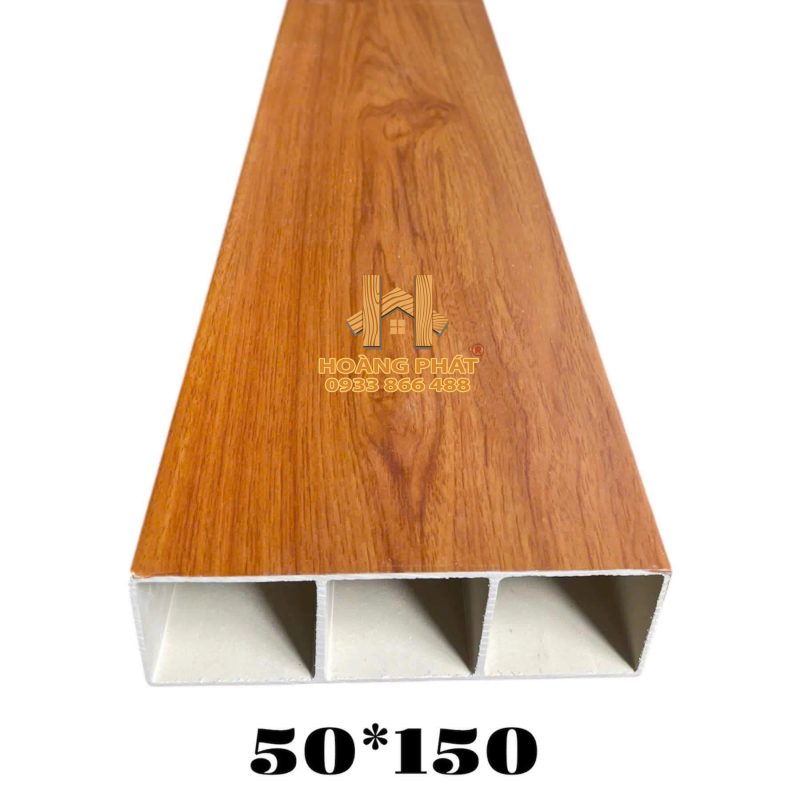 Lam Hộp Nhựa PVC 100 x 50 x 2900mm HKP01C