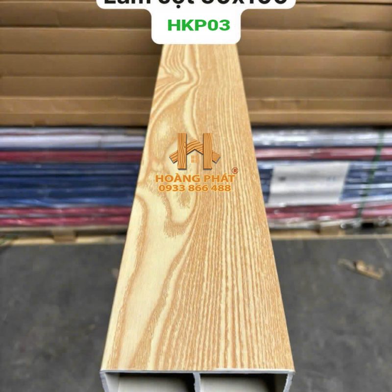 Lam Hộp Nhựa PVC 100 x 50 x 2900mm HKP03