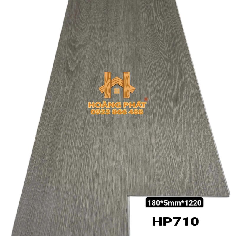 [2026] Sàn Nhựa Hèm Khóa Đế Cao Su 5mm HP710