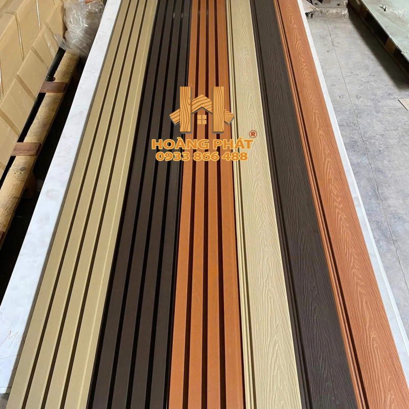 Tấm Ốp Lam Sóng Gỗ Nhựa Asa 3 Màu Đẳng Cấp