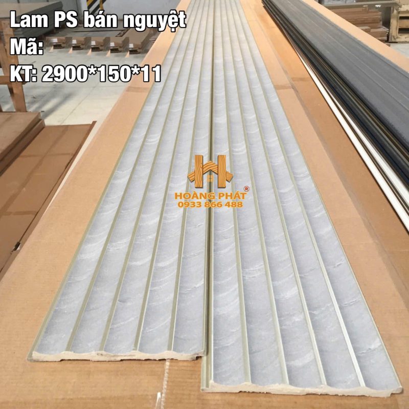 [NEW 2026] Tấm Ốp Lam Sóng Bán Nguyệt