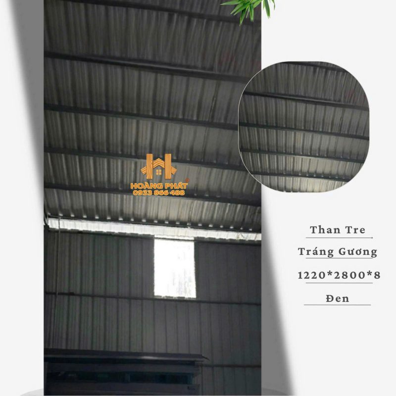 Tấm Ốp Than Tre Bóng Gương Đen