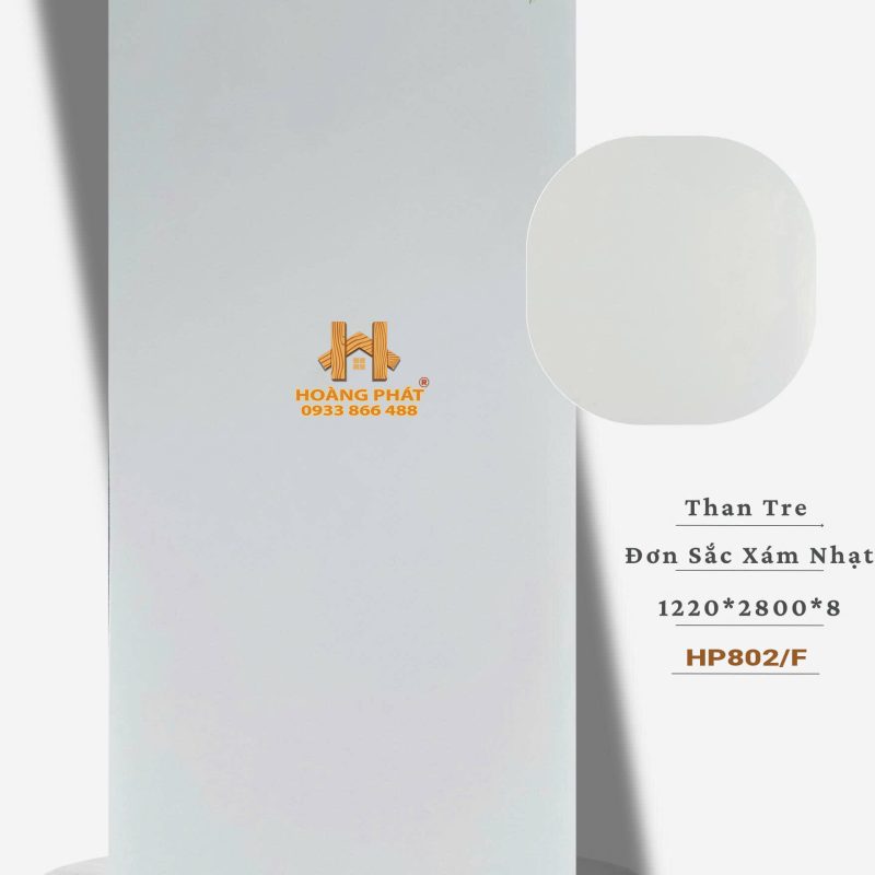 Tấm Ốp Than Tre Đơn Sắc Mịn HP802F