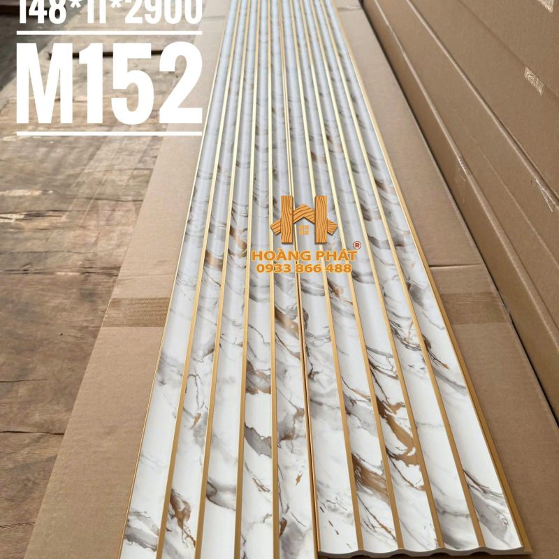 Tấm Ốp Lam Sóng Bán Nguyệt M152 148x11x2900mm