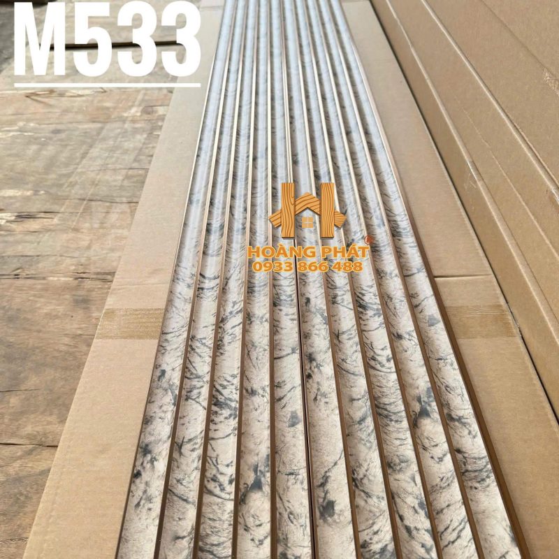 Tấm Ốp Lam Sóng Bán Nguyệt M533 148x11x2900mm