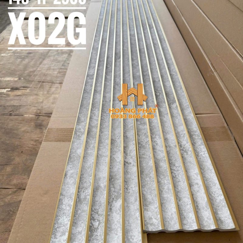 Tấm Ốp Lam Sóng Bán Nguyệt X02G 148x11x2900mm