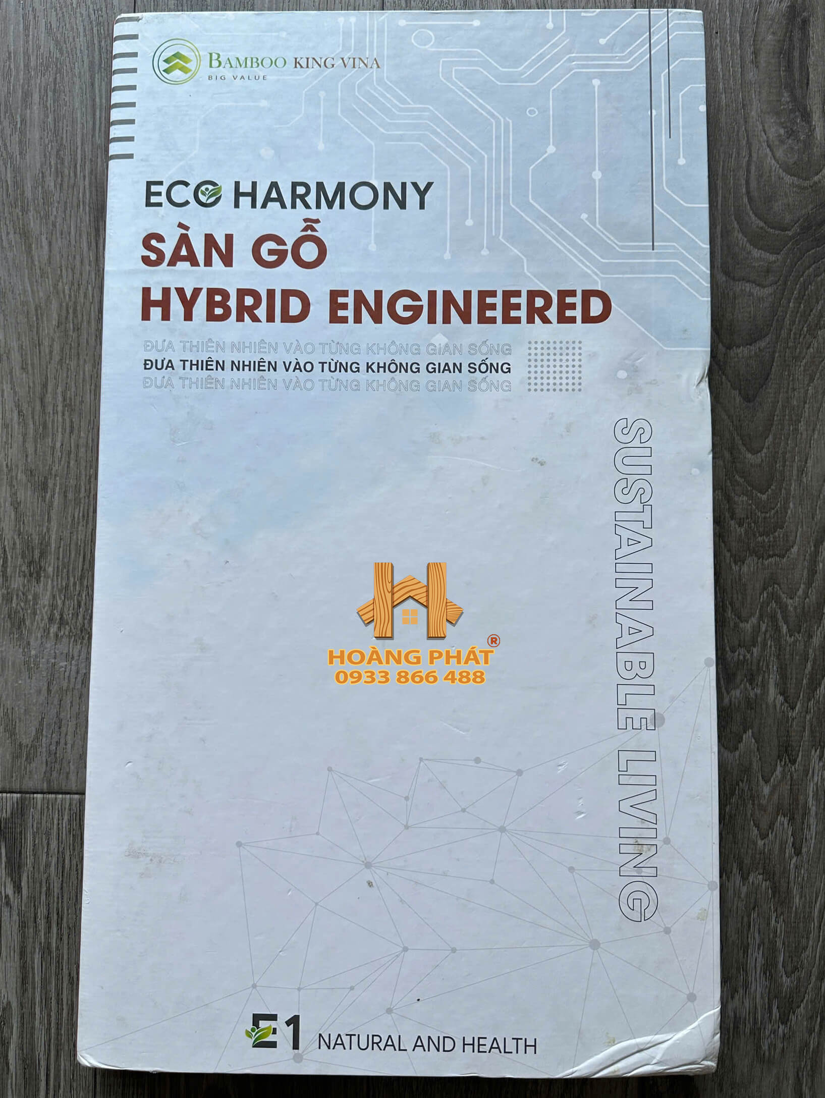 Sàn Gỗ Hybrid Engineered Waterproof Sàn Gỗ Hybrid Engineered Waterproof Cao Cấp