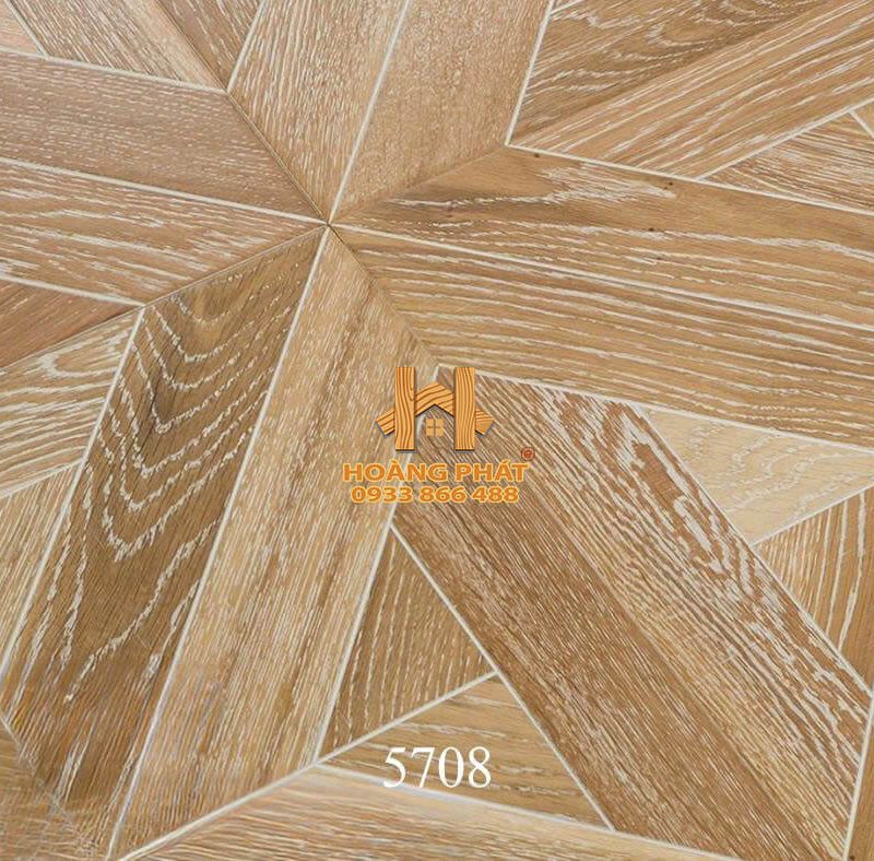 Sàn Gỗ Tự Nhiên Plywood Hoa Văn 5708