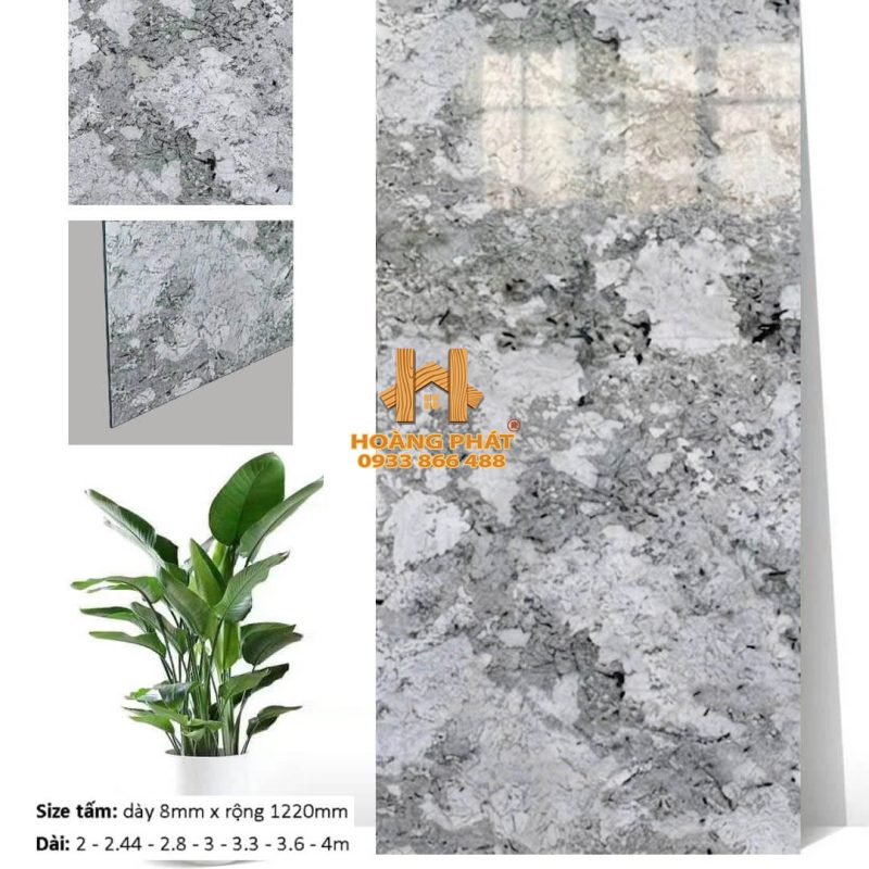Tấm Ốp Than Tre Hoàng Phát Vân Đá HP778