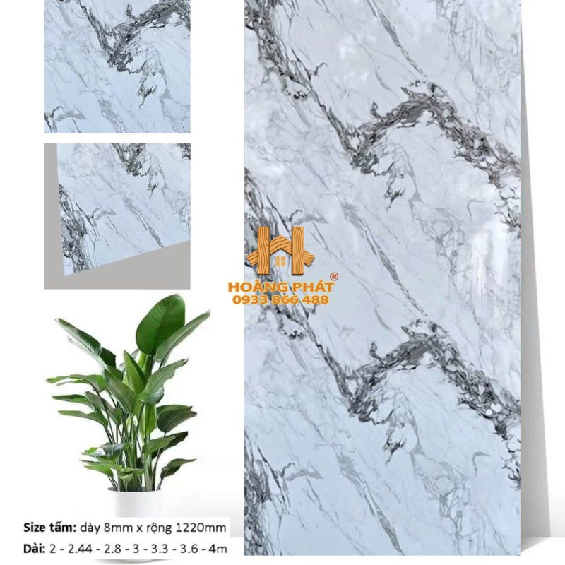 Tấm Ốp Than Tre Hoàng Phát Vân Đá HP779