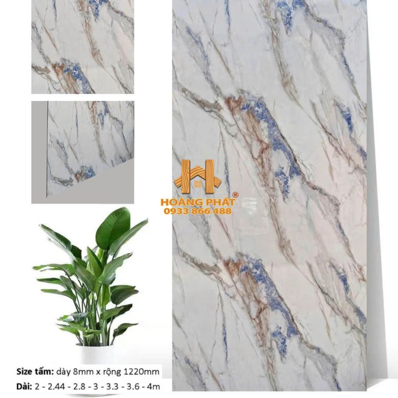 Tấm Ốp Than Tre Hoàng Phát Vân Đá HP787