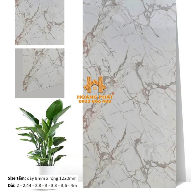 Tấm Ốp Than Tre Hoàng Phát Vân Đá HP790