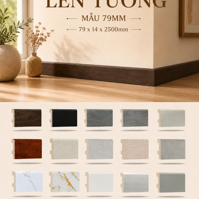 Len Chân Tường Cao 79mm
