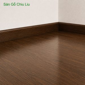 Len Chân Tường Gỗ Chiu Liu Lào Solid