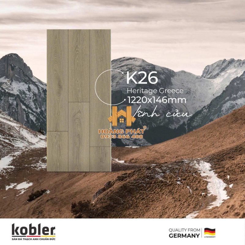 sàn đá thạch anh kobler k26