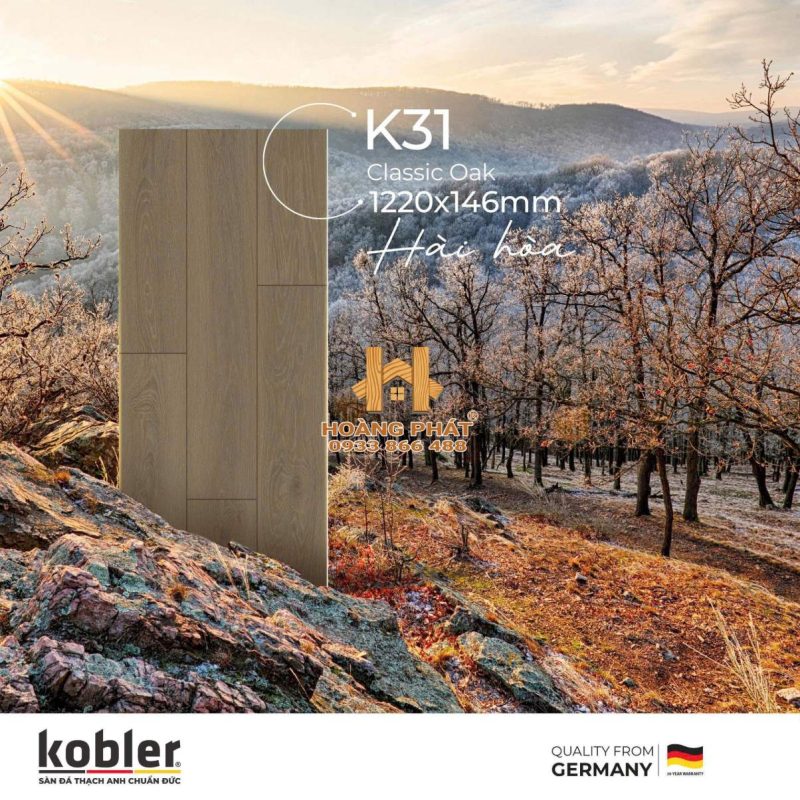 Sàn Thạch Anh Cao Cấp Kobler K31 Sành Điệu