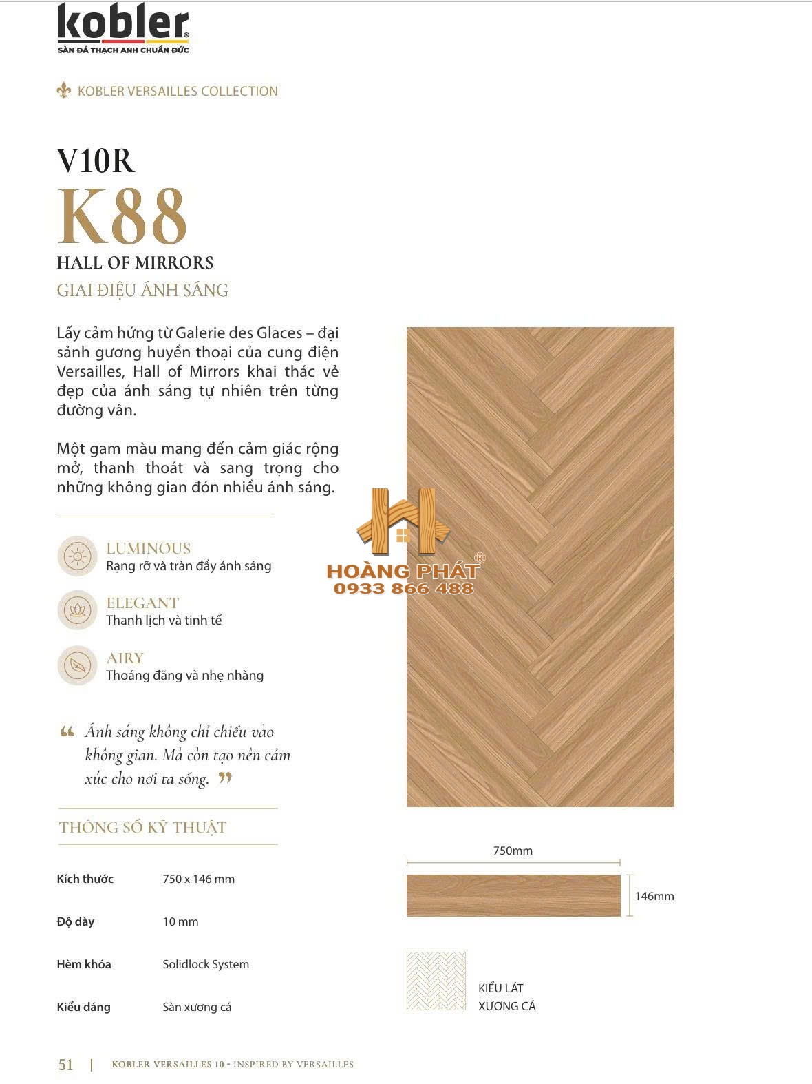 san-da-thach-anh-kobler-v10r-k88 Sàn Đá Thạch Anh Kobler Xương Cá V10R K88