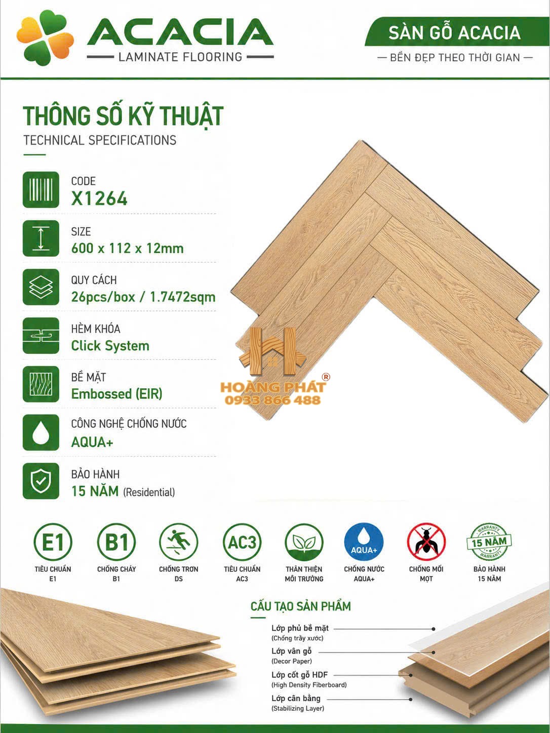 san-go-acacia-cot-den-12mm-xuong-ca-x1264 Sàn Gỗ Acacia 12mm Cốt Đen Xương Cá X1264