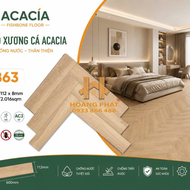 sàn gỗ acacia x863