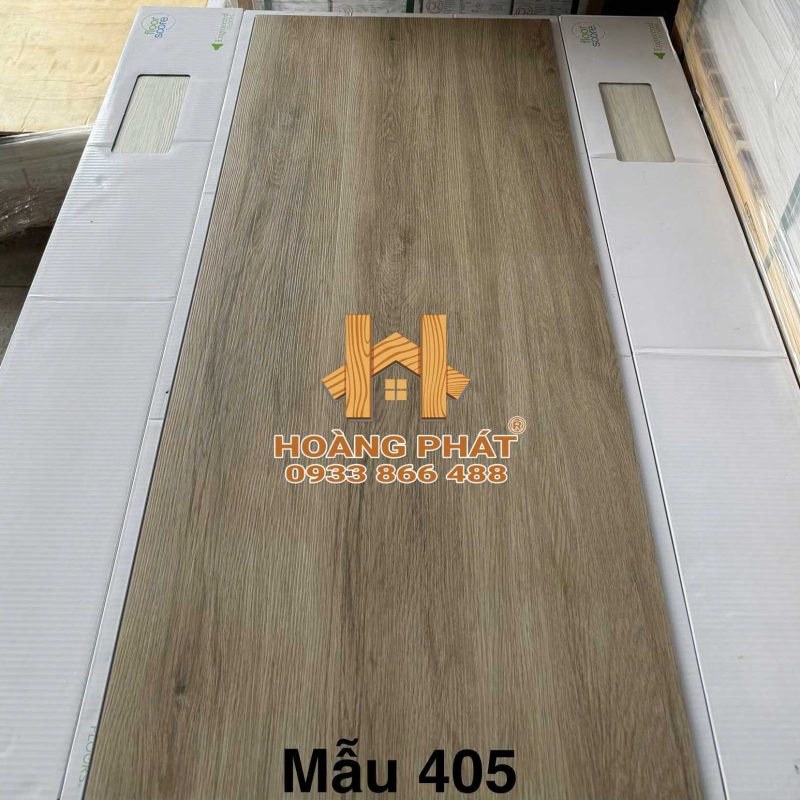 Sàn Nhựa Hèm Khóa Đế Cao Su 5mm Giá Tại Xưởng U405
