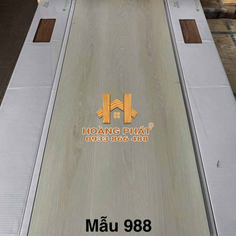Sàn Nhựa Hèm Khóa Đế Cao Su 5mm Giá Tại Xưởng U988