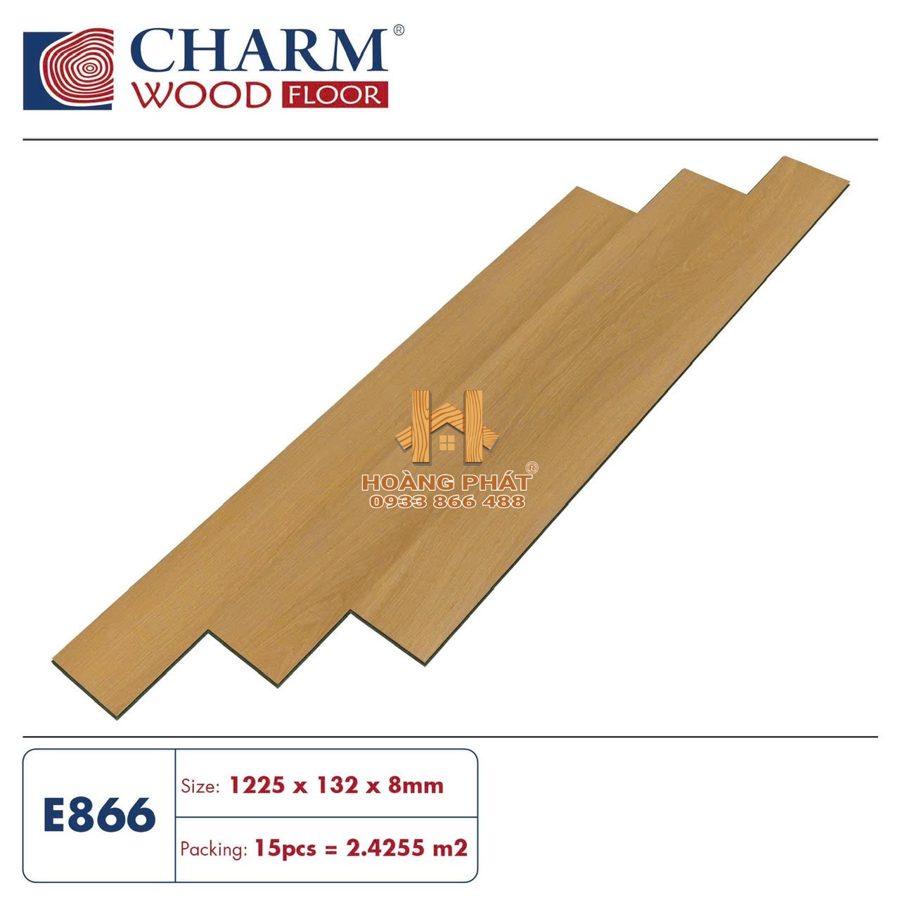 san-go-charm-wood-e866 Sàn Gỗ Charm Wood E866 8mm