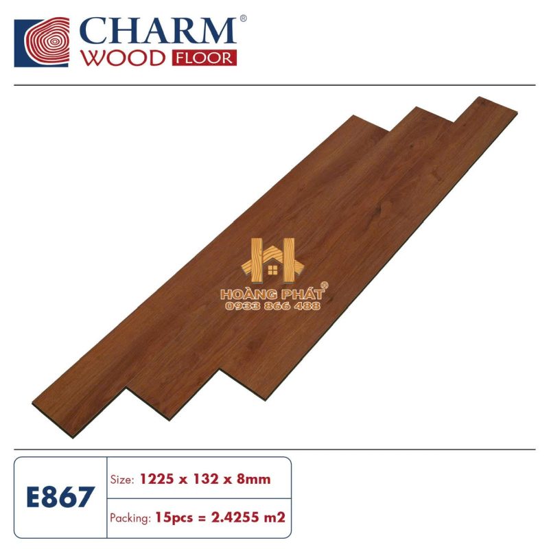 Sàn Gỗ Charm Wood E867 8mm