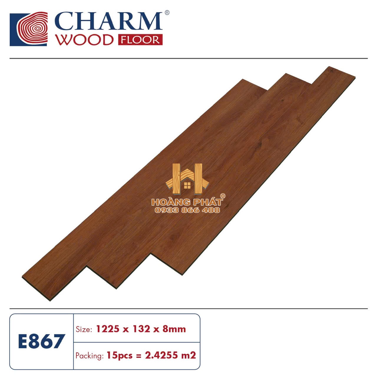san-go-charm-wood-e867 Sàn Gỗ Charm Wood E867 8mm