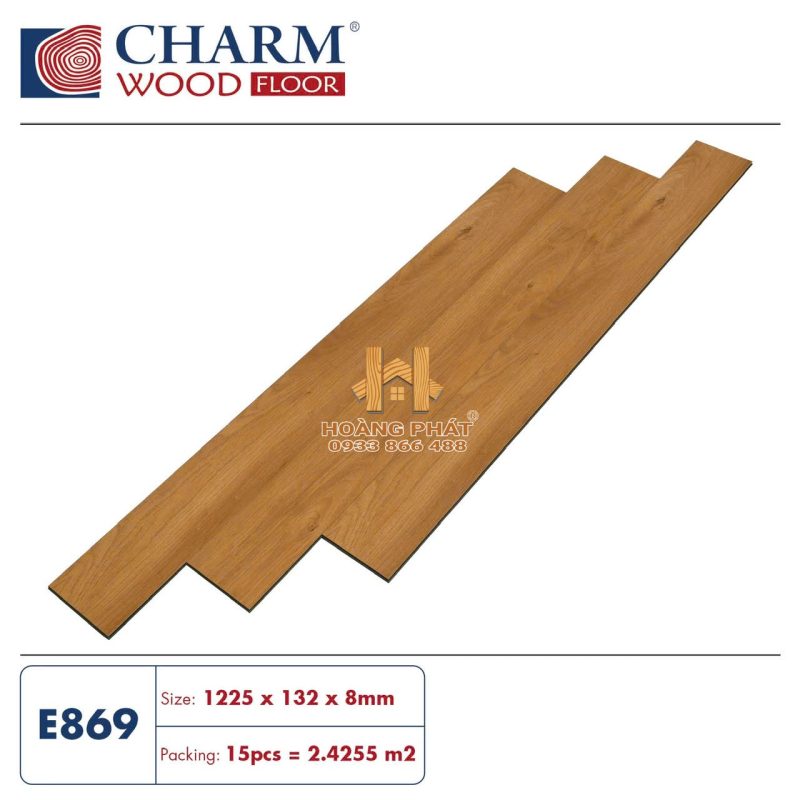 Sàn Gỗ Charm Wood E869 8mm