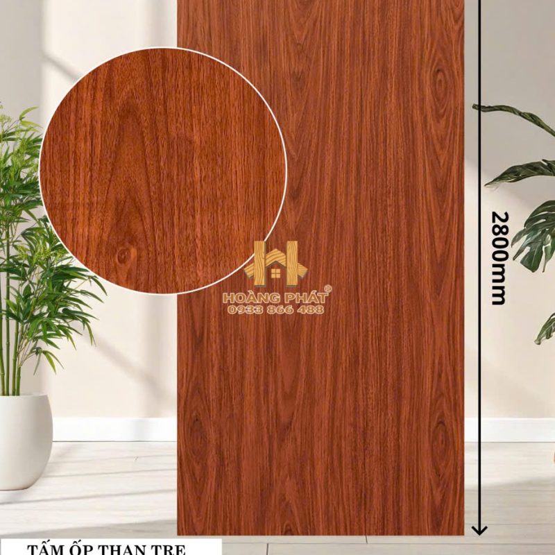 Tấm Ốp Than Tre Vân Gỗ VVN12