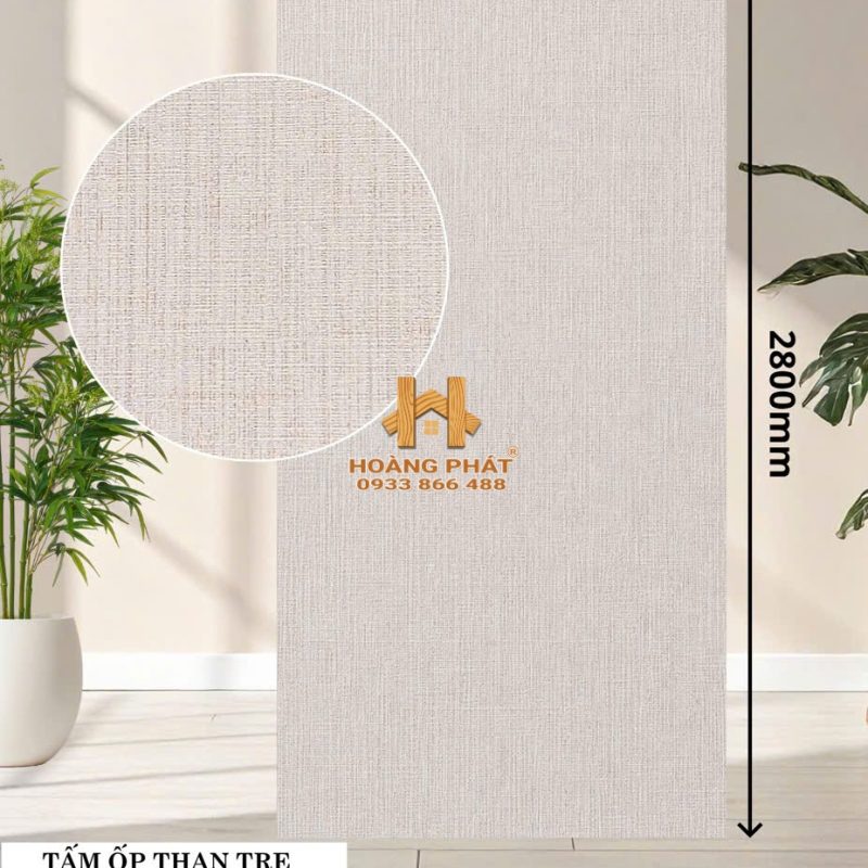 Tấm Ốp Than Tre Vân Vải VVV03