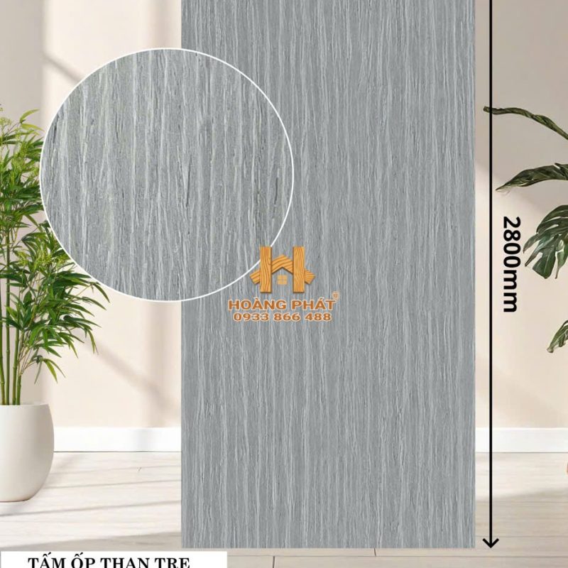 Tấm Ốp Than Tre Vân Vải VVV12