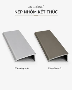 nẹp nhôm kết thúc an cường