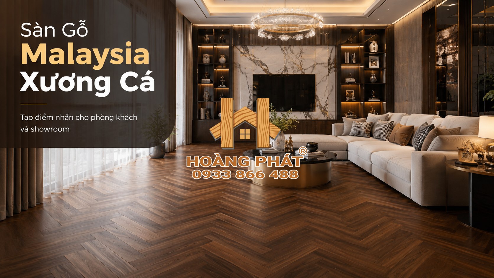 Ảnh minh họa sàn gỗ Malaysia xương cá
