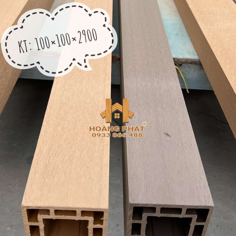 Thanh Lam Gỗ Nhựa WPC 100 x 100 x 2900mm EN897TF