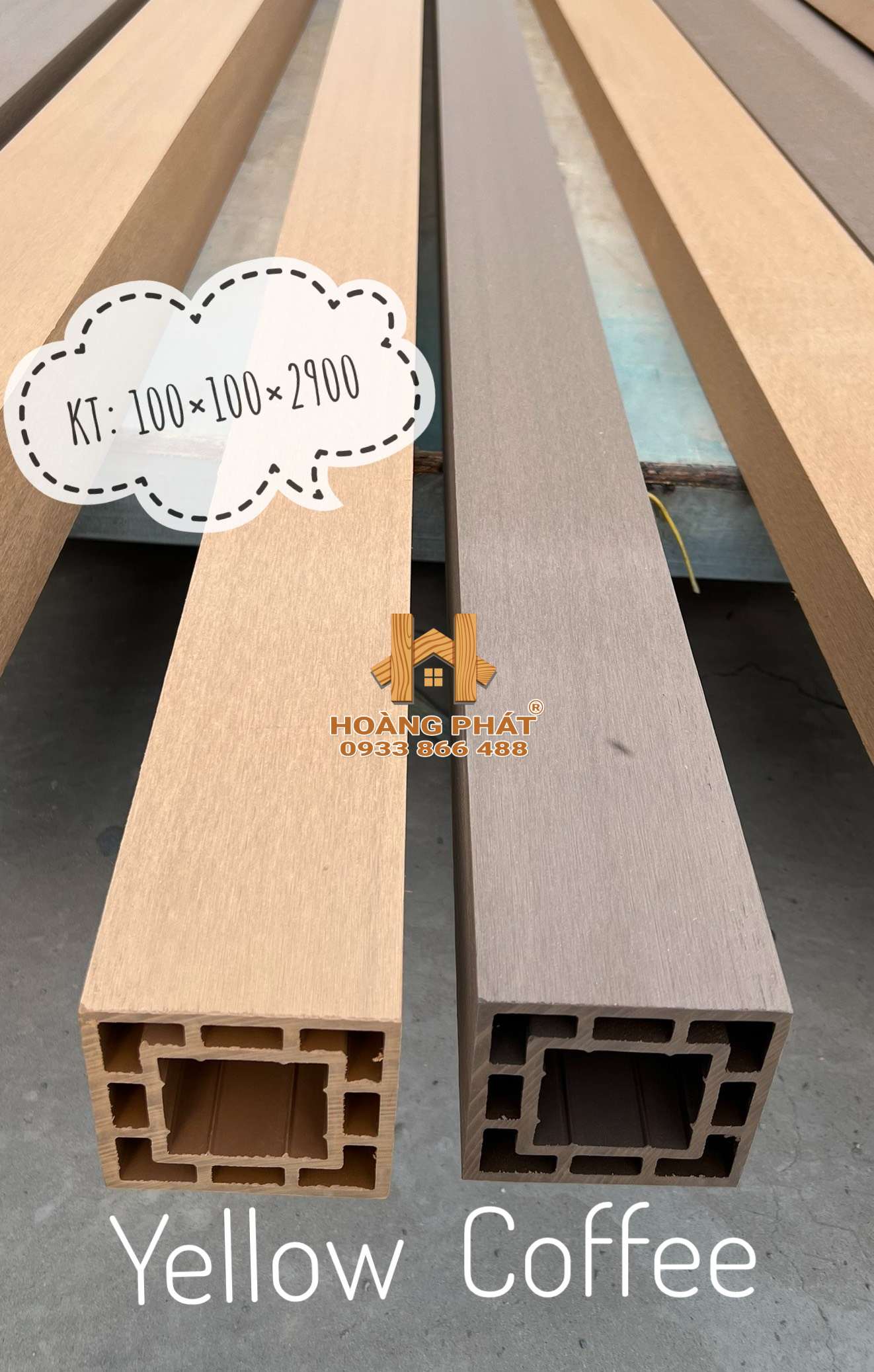 thanh-lam-go-nhua-100-x-100-x-2900mm Thanh Lam Gỗ Nhựa WPC 100 x 100 x 2900mm EN897TF