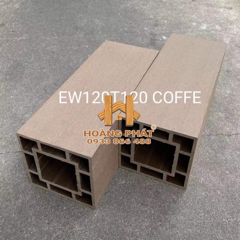 Thanh Lam Gỗ Nhựa WPC 120 x 120 x 2900mm EN896F