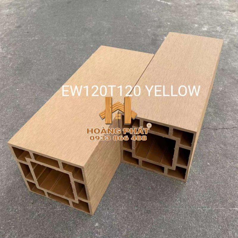 Thanh Lam Gỗ Nhựa WPC 120 x 120 x 2900mm EN896T