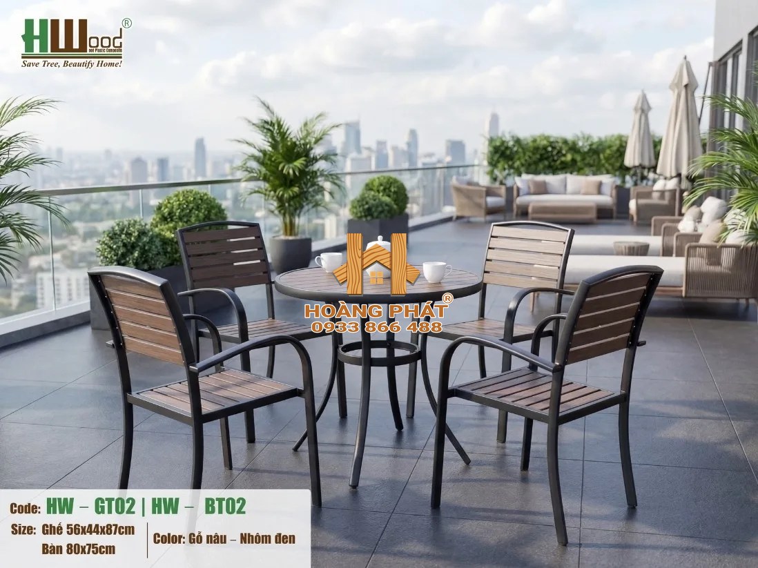 hp-hwood-bo-01-anh-nguon-01-wm Bộ Bàn Cafe Tròn Và 4 Ghế Gỗ Nhựa Hwood HW-BT02 - ảnh minh họa từ Hwood