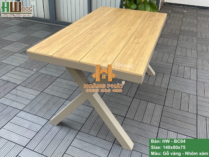 hp-hwood-hw-bc04-furniture-mau-02-wm Bàn Chân Chéo Gỗ Nhựa Ngoài Trời Hwood HW-BC04 - mẫu màu 2