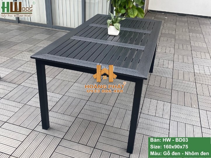 hp-hwood-hw-bd03-furniture-mau-02-wm Bàn Chữ Nhật Gỗ Nhựa Ngoài Trời Hwood HW-BD03 - mẫu màu 2
