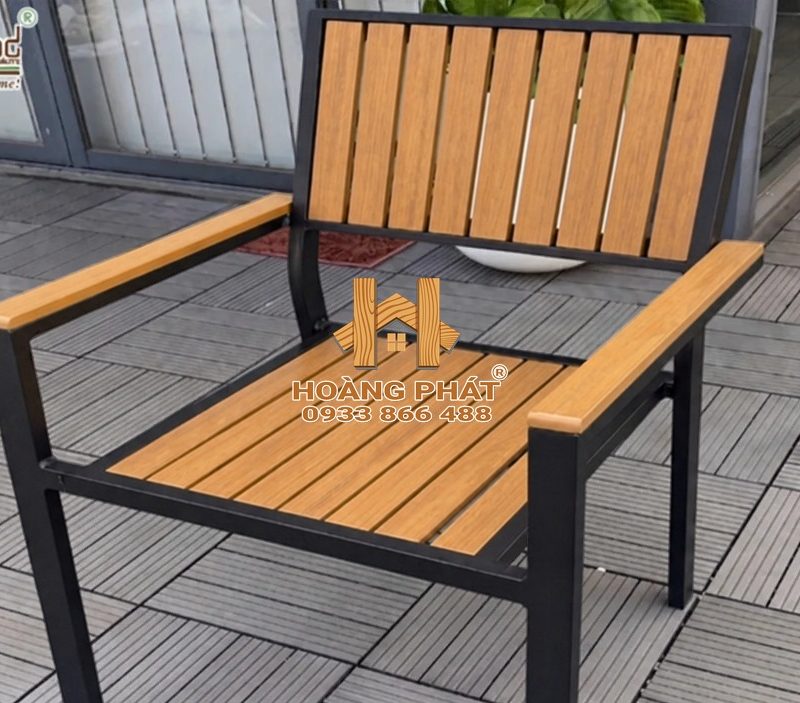 Ghế Gỗ Nhựa Ngoài Trời Hwood HW-GV01 - mẫu màu 1