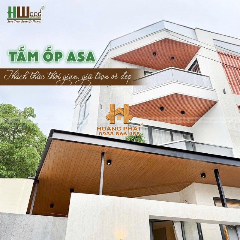 Tham khảo công trình sử dụng tấm ốp Hwood HW123W16ASA