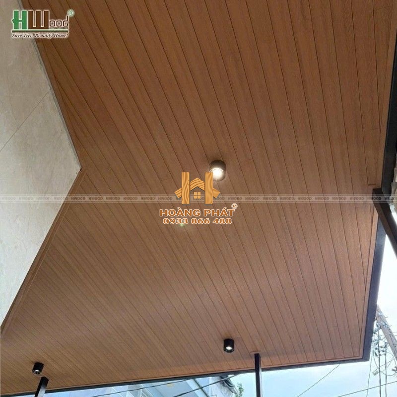 Chi tiết hoàn thiện với tấm ốp Hwood HW123W16ASA