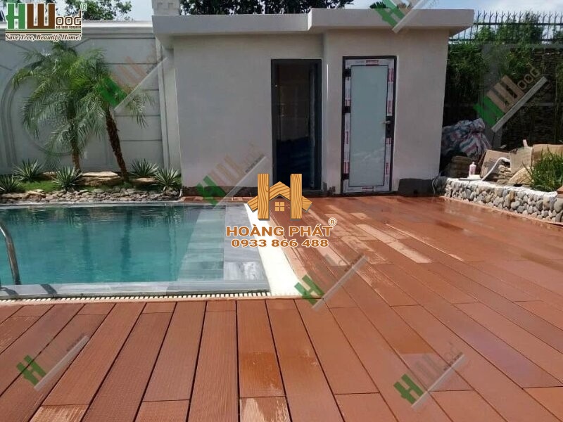 Sàn Gỗ Nhựa Ngoài Trời Hwood HW145Z25 1 Không gian ứng dụng sàn gỗ nhựa Hwood HW145Z25