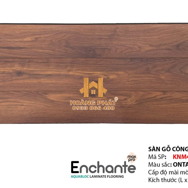 Sàn Gỗ Inovar 12mm Enchante Max Pro KNM4384