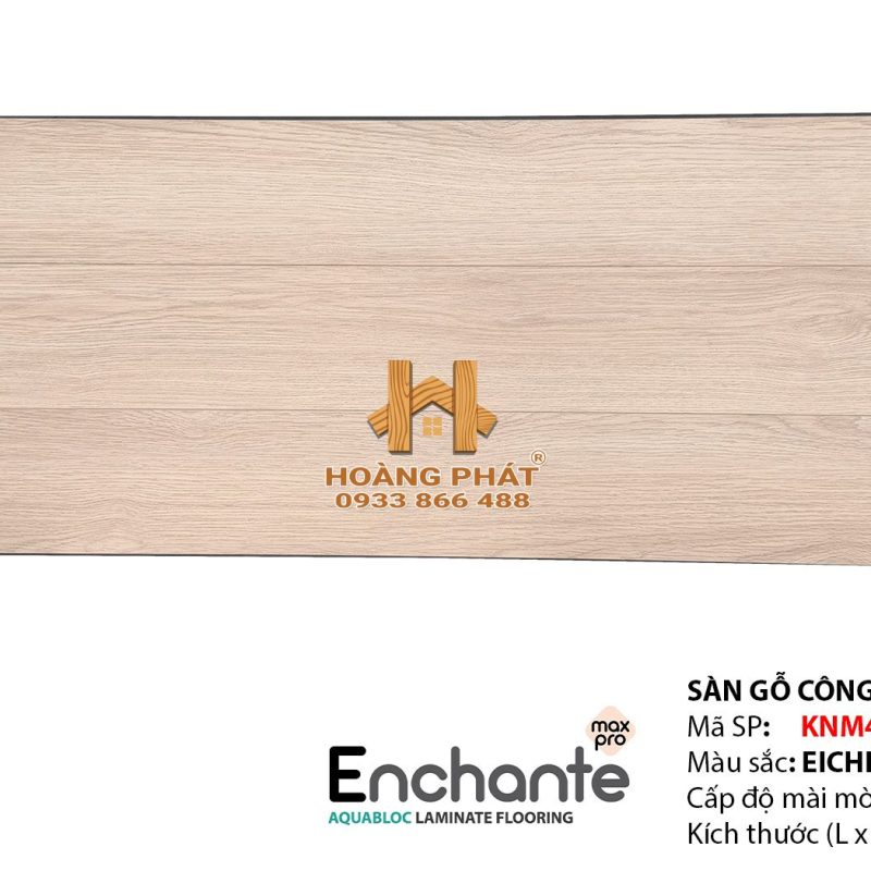 Sàn Gỗ Inovar 12mm Enchante Max Pro KNM4944